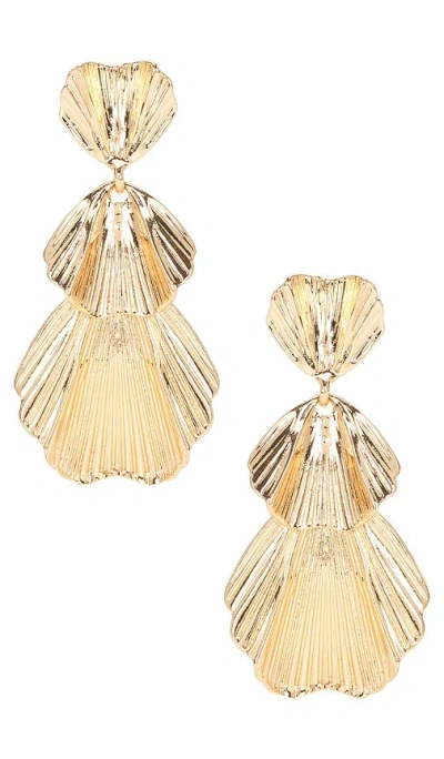 Shashi Petals Gold Earring