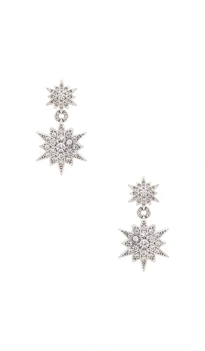 Shashi Petite Hannah Earring In 银色