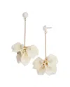 Shashi Petunia Drop Earrings In Gold