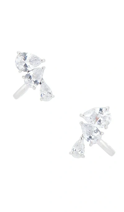 Shashi Porter Ear Cuff In Silver
