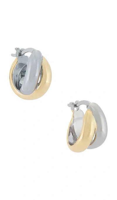 Shashi Ross Hoop Earrings In Multi