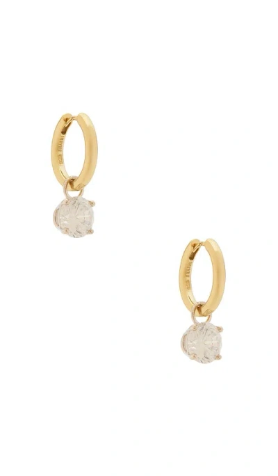 Shashi Roux Huggie Earring In Gold