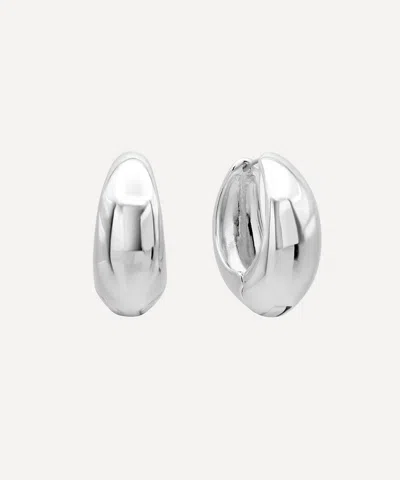 Shashi Silver-plated Cameron Hoop Earrings