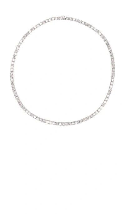 Shashi Sophie Diamond Necklace In 실버