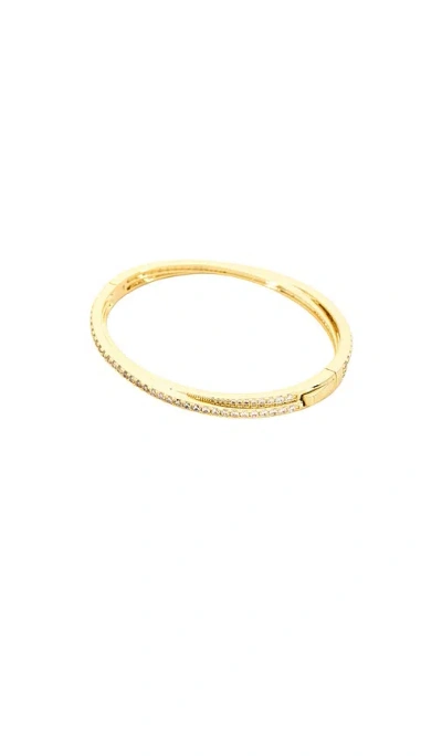 Shashi Staci Cuff Bracelet In Gold