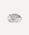 Shashi Sterling Silver Super Vera Band Ring