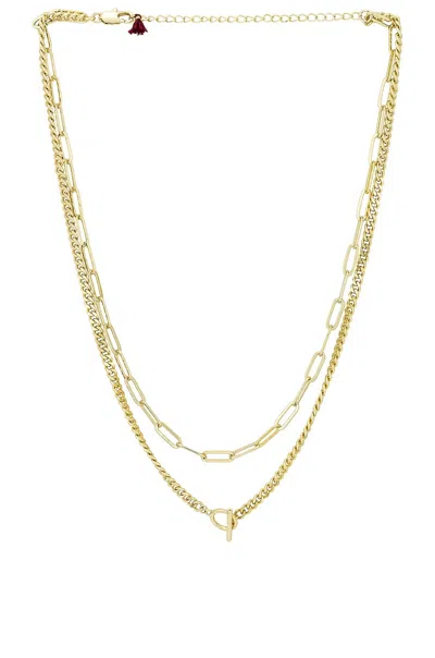 Shashi Tracy Necklace In Gold