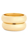 Shashi Tsuki Stacked Bangle Bracelet