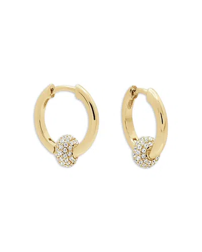 Shashi Vallendre Cubic Zirconia Earrings In Gold