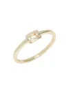 SHASHI WOMEN'S 14K GOLDPLATED STERLING SILVER RING