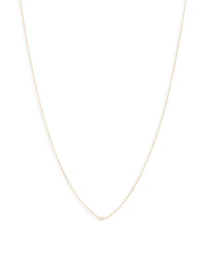 Shashi Women's 14k Yellow Gold & 0.01 Tcw Diamond Pendant Necklace