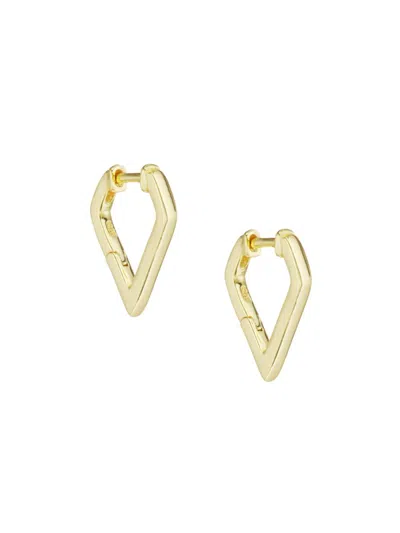 Shashi Women's 18k Gold Vermeil Dynasty Huggie Hoops