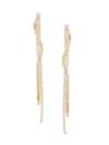 Shashi Women's Anouk 14k Gold Plated & Cubic Zirconia Drop Earrings In Goldtone