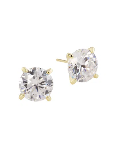 Shashi Women's Caroline 14k-gold-plated & Cubic Zirconia Stud Earrings In Metallic