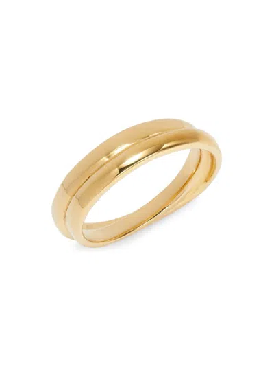 Shashi Women's Etcetera 14k Goldplated Ring In Brass