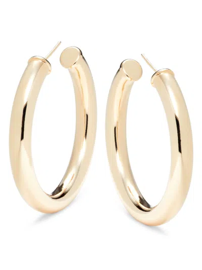 Shashi Women's Leila 14k Goldplated Half Hoop Earrings In Brass