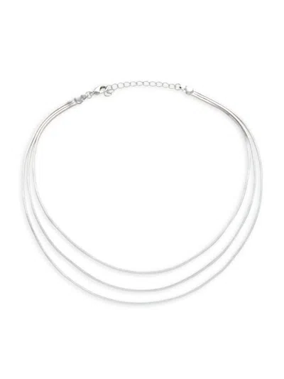 Shashi Women's Sterling Silver Layered Necklace