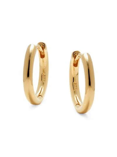 Shashi Women's Super Katerina 14k Goldplated Hoop Earrings In Brass