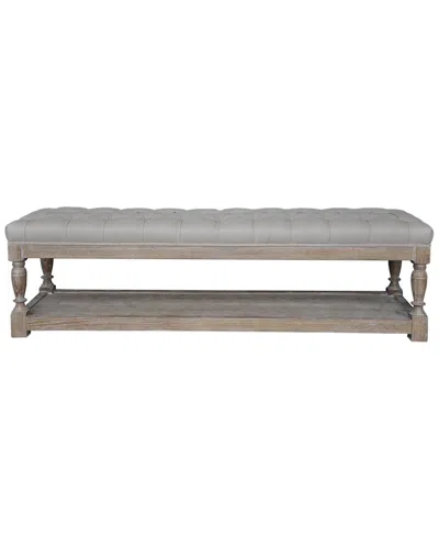 Shatana Home Athena Bench In White