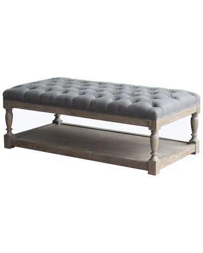Shatana Home Athena Rectangular Coffee Table In White