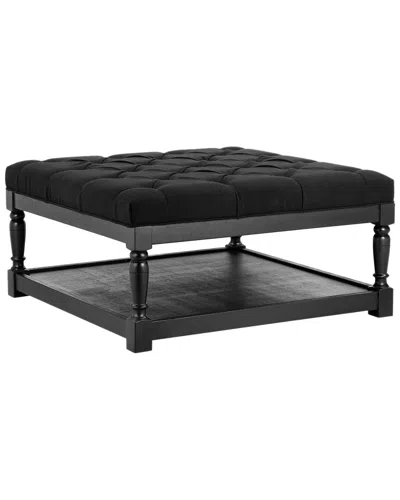 Shatana Home Athena Square Coffee Table In Black
