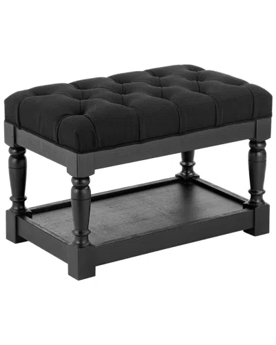 Shatana Home Athena Stool In Black