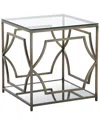 Shatana Home Edward Side Table In Brass