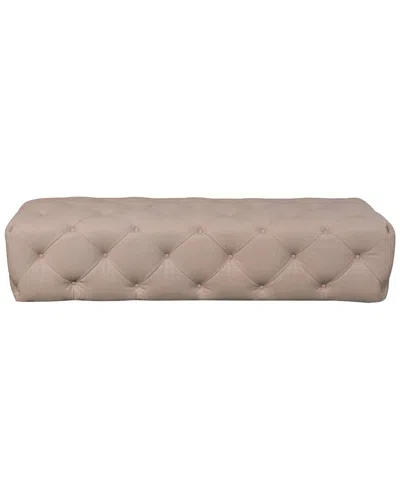 Shatana Home Jasper Bench In Beige
