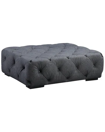 Shatana Home Jasper Rectangular Ottoman In Gray