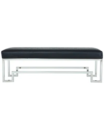 Shatana Home Laurence Bench In Silver