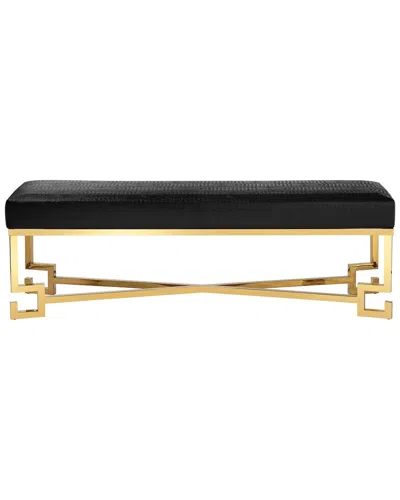 Shatana Home Sophia Bench In Gold