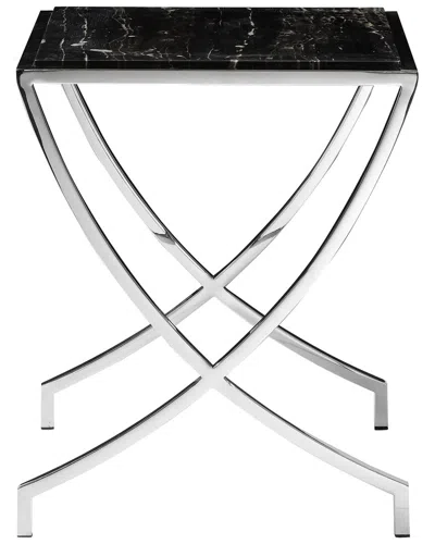 Shatana Home Steve Side Table In Black