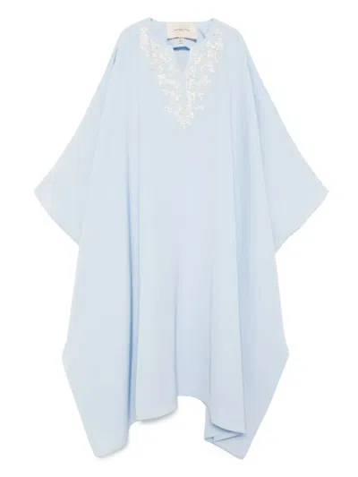 Shatha Essa Kids' Floral Embellished Caftan