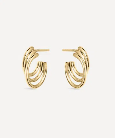 Shaun Leane 18ct Gold Vermeil Bound Hoop Earrings