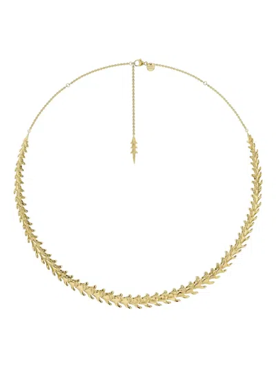 Shaun Leane 18k金纯银 Serpent's Trace 项圈项链 In Gold