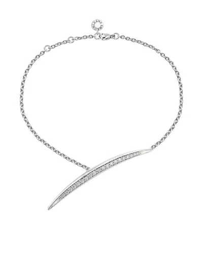 Shaun Leane 18k White Gold And Palladium Armis Diamond Bracelet