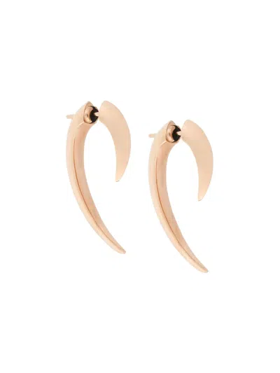 SHAUN LEANE 18KT ROSE GOLD HOOK EARRINGS,18KTROSEGOLD