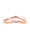 Shaun Leane Cherry Branch Diamond Ring In Metallic