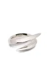 Shaun Leane Deco Crossover Ring In Silver