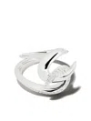Shaun Leane Hook Diamond Ring In Silver
