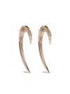 Shaun Leane Hook Earrings In Rose Gold Vermeil