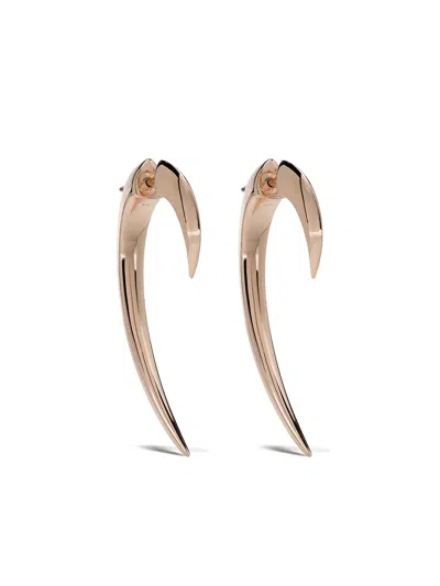 Shaun Leane Hook Earrings In Rose Gold Vermeil