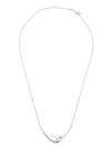 Shaun Leane Hook Pendant Necklace In Silver