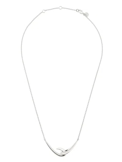 Shaun Leane Hook Pendant Necklace In Silver