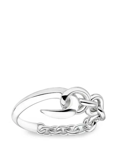 Shaun Leane Hook Chain Ring In Silver
