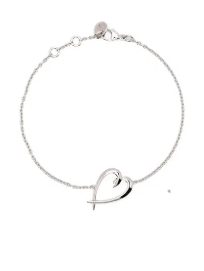 Shaun Leane Hooked-heart Bracelet In Metallic