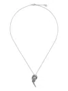 Shaun Leane Hooked Pearl Pendant Necklace In Metallic