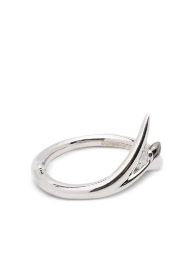 Shaun Leane Interlocking Bud Ring In Metallic