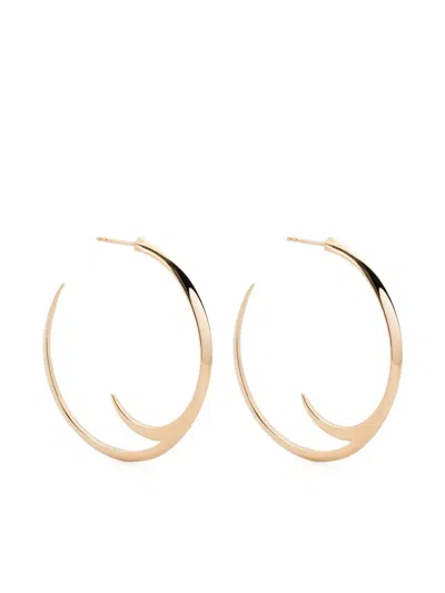 Shaun Leane Large Talon Cat Claw Hoop Earrings In Gold
