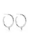 Shaun Leane Medium Rose Thorn Hoop Earrings